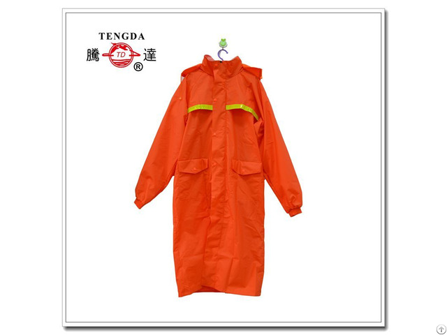 One Piece Pvc Worker Raincoat