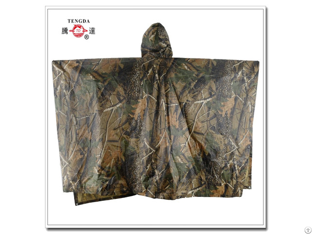 Polyester Acu Camouflage Rainwear