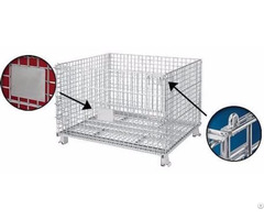 Storage Wire Cage For Warehouse And Logistic
