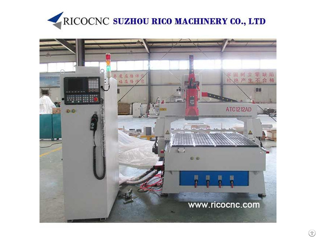 Automatic Tool Changer Machine Cnc Router For Wood And Plastic Signs Atc1212ad