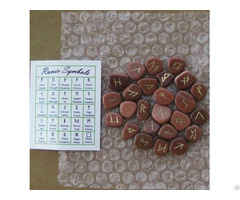 Wholesale Goldstone Gemstone Rune Sets