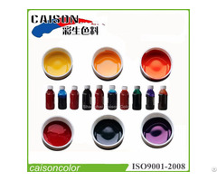 Application Of Water Based Pigment Dispersion