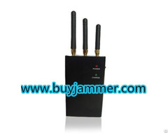 High Power Portable Gps And Mobile Phone Jammer Cdma Gsm Dcs Pcs