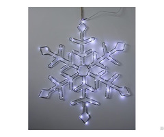 Christmas Decorative Smd Snowflake Wire Form Wall Light Kf67184