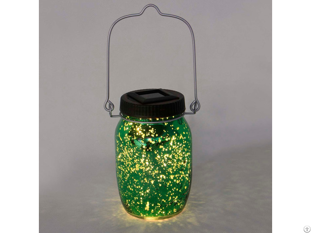 Solar Powered Firefly Mason Jar Kf130063