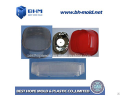Auto Light Cover Polystyrene Plastic Moulding Contract Manufacturing