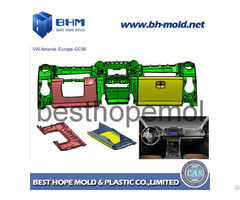 Automotive Plastic Instrument Panel Mold Making Dashboard Tooling