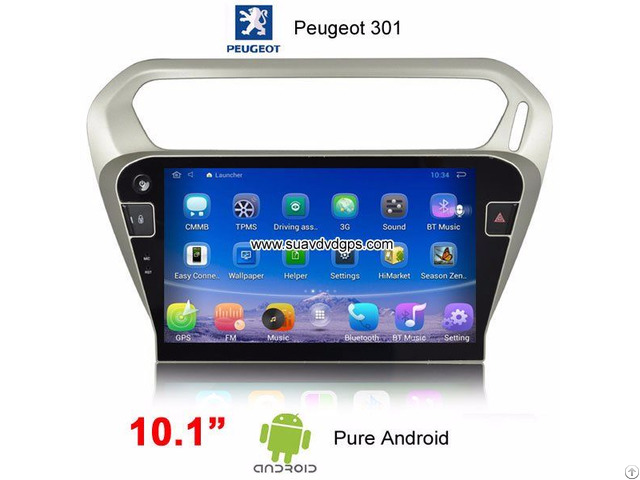Peugeot 301 Android Car Radio Gps Wifi Satellite Camera Navigation