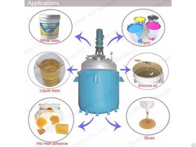 Jct Resin Glue Polyurethane Chemical Mixing Tank Reactor Kettle