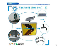Wireless Led Traffic Guidance Arrow Sign With Solar Panel