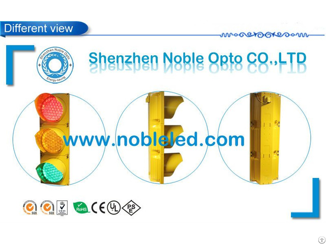 200mm Solar Led Traffic Signal Lights In Cheap Price With Yellow Color