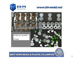 Hot Runner High Quality Injection Mold For Flip Top Cap