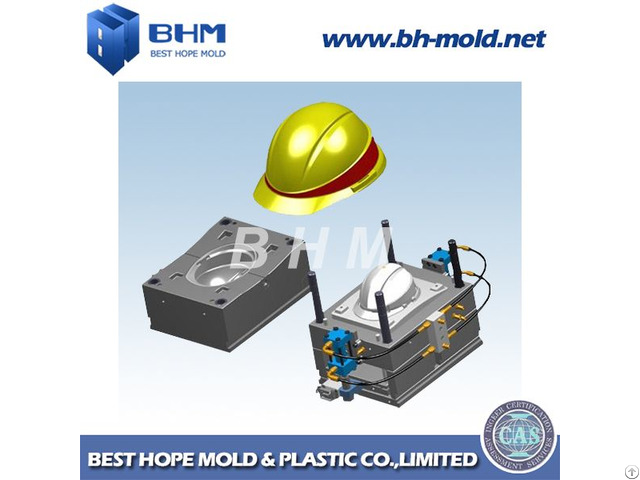 High Quality Precision Plastic Injection Mold For Safety Helmet