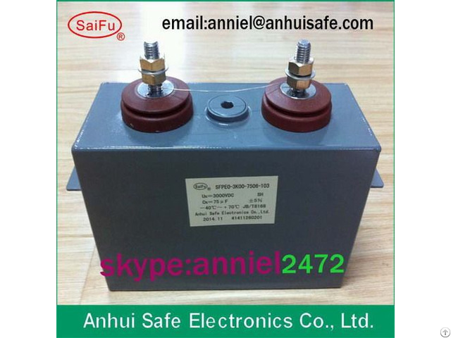 Capacitor State Owned Enterprises Quality Hot Sale 400uf1000uf 1500uf Best Price 3000vdc