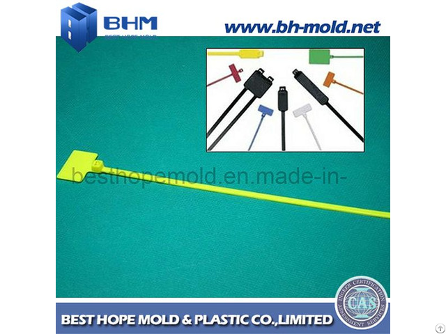 Flag Cable Ties Plastic Injection Mould