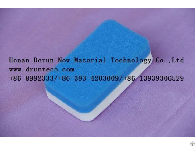 White Sponge Cleaning Melamine Foam Friendly Material