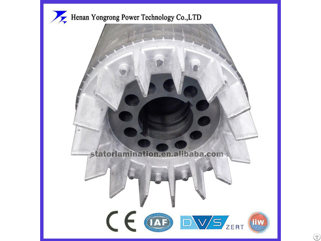 Oem Customized Silicon Steel Stator Rotor For Motor And Generator