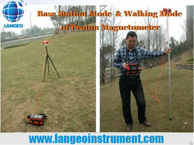 Langeo Wcz 1b Digital Proton Magnetometer For Gold Exploration