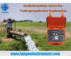 Langeo Wdds 3 Earth D C Resistivity Meter