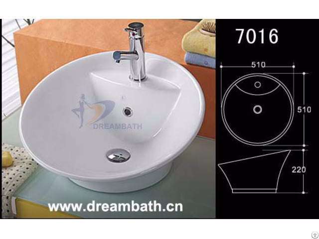 Round Bathroom Basin