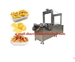 Continuous Automatic Food Fryer Machine