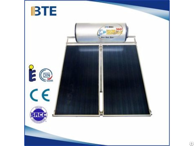 Compact Pressurized Flat Plate Solar Water Heater