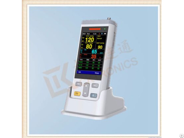 Portable Vital Sign Patient Monitor Nibp Spo2 Temperature