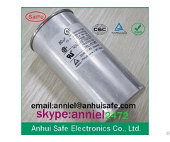 Aluminum Case Round Cbb65 Capacitor 10uf To 60uf 250vac 450vac 550vac 650vac