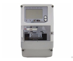 Three Phase Local Charge Controlled Smart Electric Energy Meter