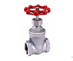 Stainless Steel Thread Gate Valve 200 Psi