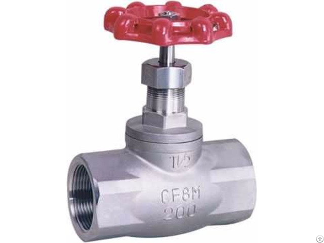 Stainless Steel Female Threaded Globe Valve 200wog