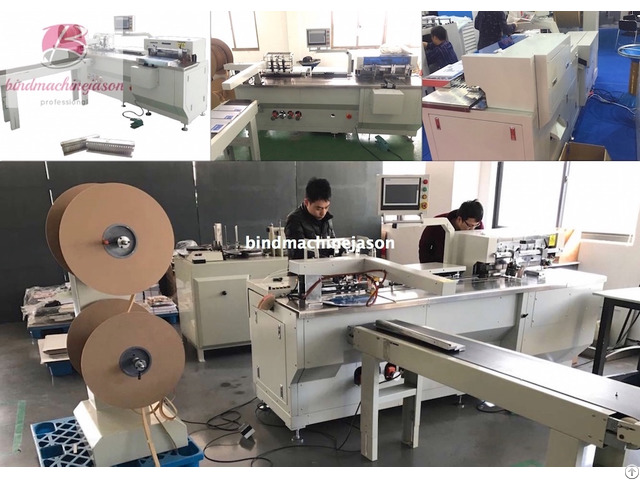 Automatic Twin Wire Binding Machine Pbw580 With Hole Punching