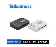 4k X 2k 5 Port 5x1 Hdmi Switch With Ir Wireless Remote Control