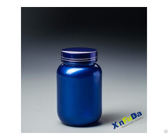 Pharma Solid Capsule Bottle And Container With Metal Cap E170