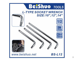 Drive Chrome Vanadium L Type Socket Wrench Hand Tool