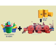 Waste Plastic Recycling Process Pyrolysis Plant