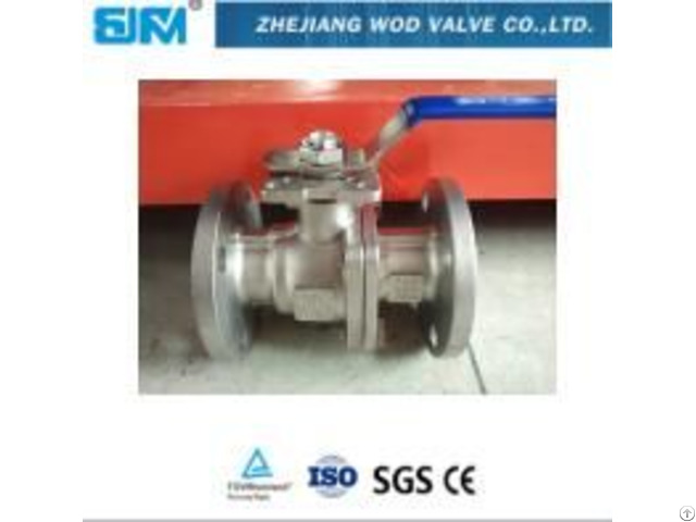 Flanged Stainless Steel Ball Valve