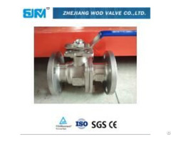 Flanged Stainless Steel Ball Valve