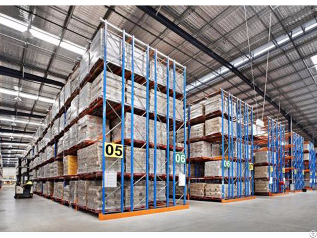 Logistic Equipment Heavy Duty Storage Double Deep Pallet Racks