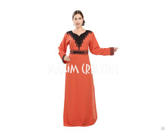 Fancy Arabian Jilbab Party Dress
