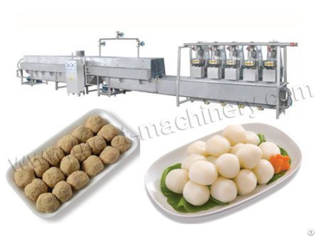 Automatic Meatball Manufacturing Line