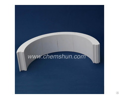 Wear Resistant Alumina Ceramic Liner For Pipeline 92 Percent 95 Percent Al2o3