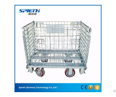 Heavy Duty Scale Collapsible Storage Wire Cages