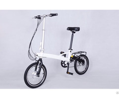 Environmental Friendly Lithium Folding E Bike Customized