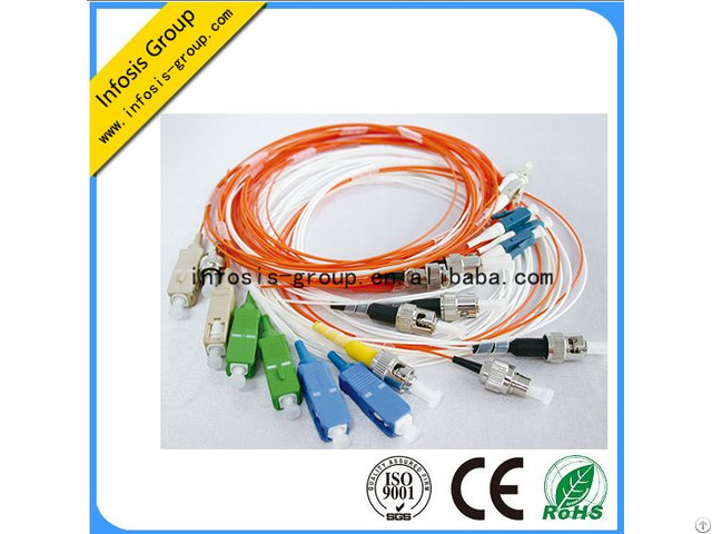 Fiber Optic Pigtail 2 0 3 0mm Flexible Sm Mm Om4 Om3 Sc