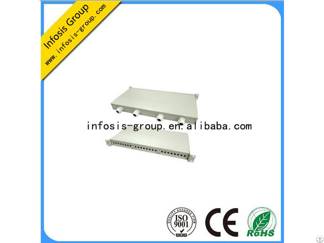 Fiber Patch Panel Sc Type 24 Port 19 1u Rack Mounted