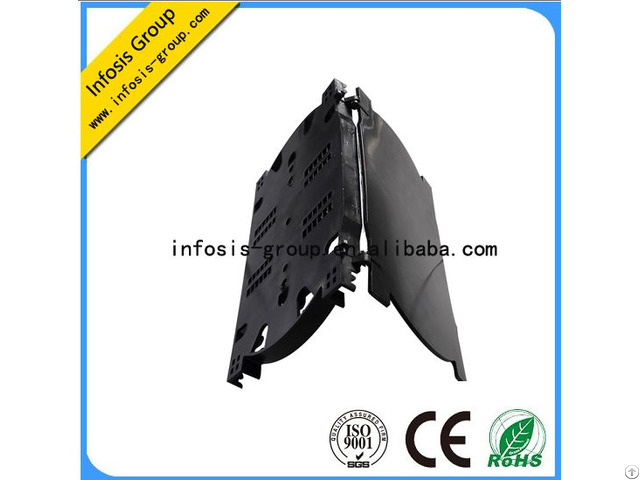 High Quality Ftth Fttx 24 Port Splice Tray Cable Joint Closure With Ce Iso Rosh Certificate