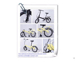 Customized Folding Electric Bicycle Mini E Bike