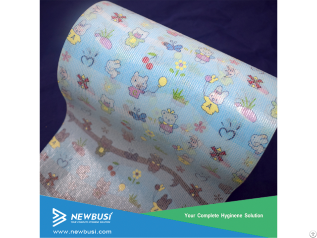 Customized Baby Diaper Magic Frontal Tape With Knitted Loop