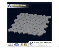 China Manufacturer Supplied Hexagonal Tile Sheet As Wear Ceramic Liner